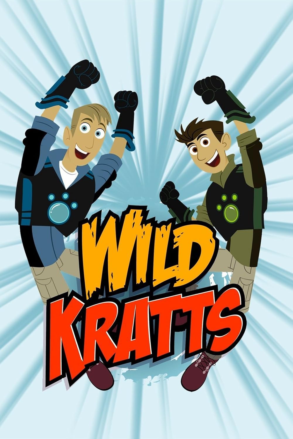 Wild Kratts key art, featuring Chris and Martin Kratt in their Creature Power suits